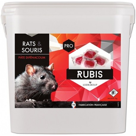 Pâtes des rongeurs anti-souris et anti-rats Difenacoum professionnel